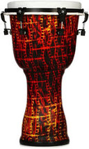  Pearl 10" Synthetic Shell Djembe - Top Tuned - Tribal Fire