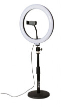 On Stage Portable LED Ring Light with Stand