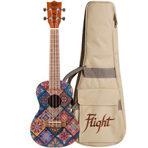 Flight Concert Ukulele in Gig Bag - AUC33 - "FUSION" Design