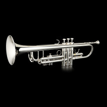 Grassi 210AG Silver Plated Trumpet in Case - 4 YEAR WARRANTY