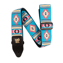 Ernie Ball Jacquard Series Straps - SEDONA BLUE