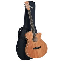 Tanglewood "Union Series" Super Folk Acoustic Electric Guitar in GIG CASE