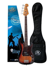 SX 3/4 SIZE BASS Guitar and amp - PACK