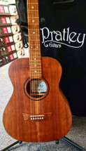 PRATLEY - MADE IN AUSTRALIA - All Solid Acoustic Electric Guitar in Hard Case - Mini OM Blackwood/Blackwood