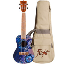  FLIGHT Concert Ukulele in Gig Bag - AUC33 - "STARDUST" Design