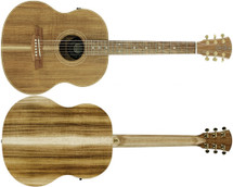Cole Clark Little Lady CCLL2E-BLBL  All Mini Blackwood Acoustic Electric Guitar in pro gig bag - MADE IN AUSTRALIA