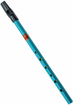 Generation Aurora Penny Whistle  (D) Made in England - Yellow/Teal/Purple