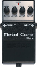 BOSS ML-2 Metal Core Distortion FX Pedal