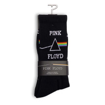 Perri Socks Large - PINK FLOYD "DARK SIDE" in Black or White 