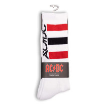 Perri Socks Large - ACDC "High Voltage" in Black or White