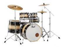 Pearl Export Lacquer EXL 22" Fusion Plus Kit with Hardware - NIGHTSHADE LACQUER 
