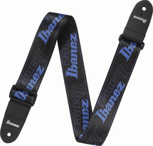 Ibanez GSD50 Logo Guitar Strap - red/blue/yellow