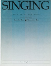 AMEB SINGING EXAM GRADE BOOKS 3RD GRADE HIGH OR LOW VOICE 