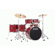 TAMA Imperial Star 6 Piece Drum Kit - Burnt Red Metallic  IP62H6W with Hardware (No Cymbals)