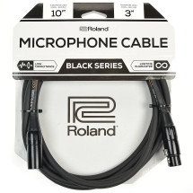 BOSS Black Series Microphone Cable XLR/XLR  10ft - RMCB10