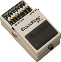 BOSS GE7 Graphic Equalizer Pedal for Guitar 