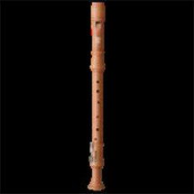 Hohner 96243 Classic Tenor Recorder in Hardcase - 3 piece - C - Pearwood