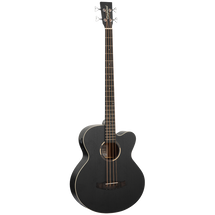 Tanglewood  Blackbird Acoustic Bass Cutaway / Electric Smokestack Satin