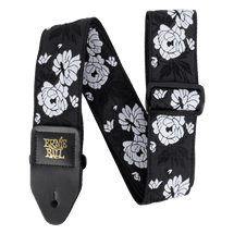 Ernie Ball JACQUARD Classic "Rose" Guitar Strap - Vanilla/Tangerine/Lavender
