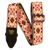Ernie Ball JACQUARD Classic "CINNAMON NEEDLEPOINT" Guitar Strap 