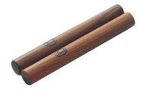 Pearl Percussion Claves Traditional - Maca Wood 