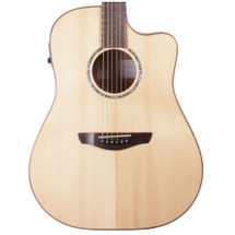 Faith FSCE NATURAL SATURN Acoustic/Electric Solid Top with Cutaway