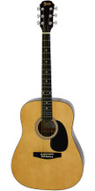 Fiesta Dreadnought Acoustic Guitar - Natural and Tobacco Burst