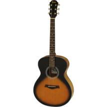 Fiesta Folk Acoustic Guitar - Natural and Tobacco Burst