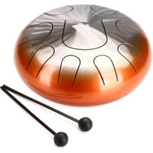 Pearl Awakening Tongue Drum - ORANGE  9 note C LYDIAN Scale