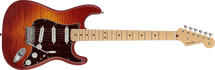 Fender 2024 Made In Japan Hybrid II Stratocaster - Maple/Flame Sunset Orange 