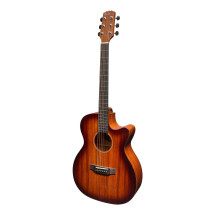 Martinez Southern Star Solid Spruce Top Acoustic Electric in HARD CASE worth $209