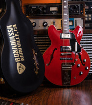 Epiphone "Joe Bonamassa" Signature 1962 ES335 Electric Guitar w/Case - Cherry