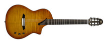 Katoh HISPANIA Acoustic/Electric Nylon String Guitar in Bag - Sunburst