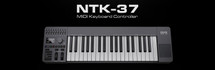 NU-X NTK-37 MIDI Keyboard Controller (37-Key) Cubase LE Included