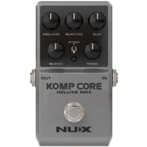 NU-X Core Series Komp Core Deluxe MKII Compressor Effects Pedal Transparent Compressor Pedal