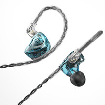 NF ACOUS NM2 Professional Series In-Ear Monitor Earphones in Grey/Pink/Blue