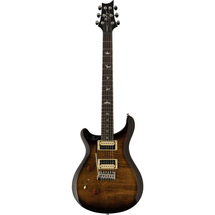 PRS - SE Custom 24, Lefty, Black and Gold Burst