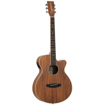 Tanglewood - Reunion Pro, Solid Top, all Koa, Super Folk, C/E