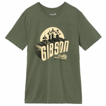 Gibson the Band Tee,  Army Green