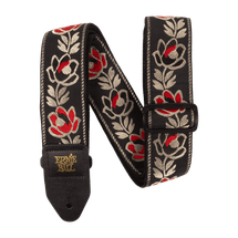 Ernie Ball Jaquard Guitar Strap - Noble Rose