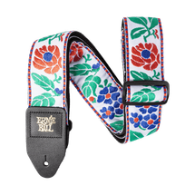 Ernie Ball Jacquard Guitar Strap - Quilted Flora