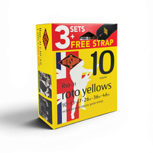 Roto Sound - 10 - 46, Yellow, Electric Strings