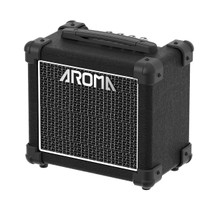       Aroma AG10BK 10W Black Electric Guitar Portable Amplifier