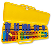 Angel AX25N Coloured Glockenspiel in Hard Case