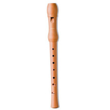 Hohner 9560  Recorder Soprano Two Pieces -  Light Pearwood