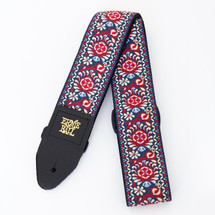 ERNIE BALL"Royal Bloom" Woven Guitar Strap