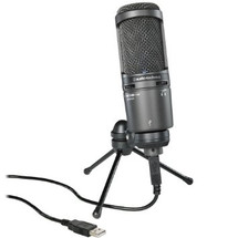Audio Technica AT2020 USB Large Diaphragm Condenser Mic