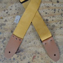 2" Soft Tan Guitar Strap