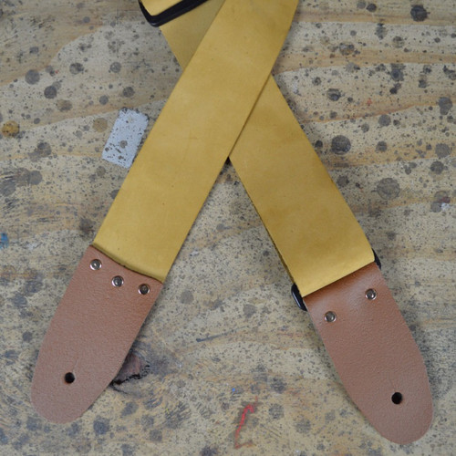 2" Soft Tan Guitar Strap