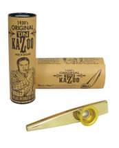 Clarke's Gold Metal Kazoo in Gift Box